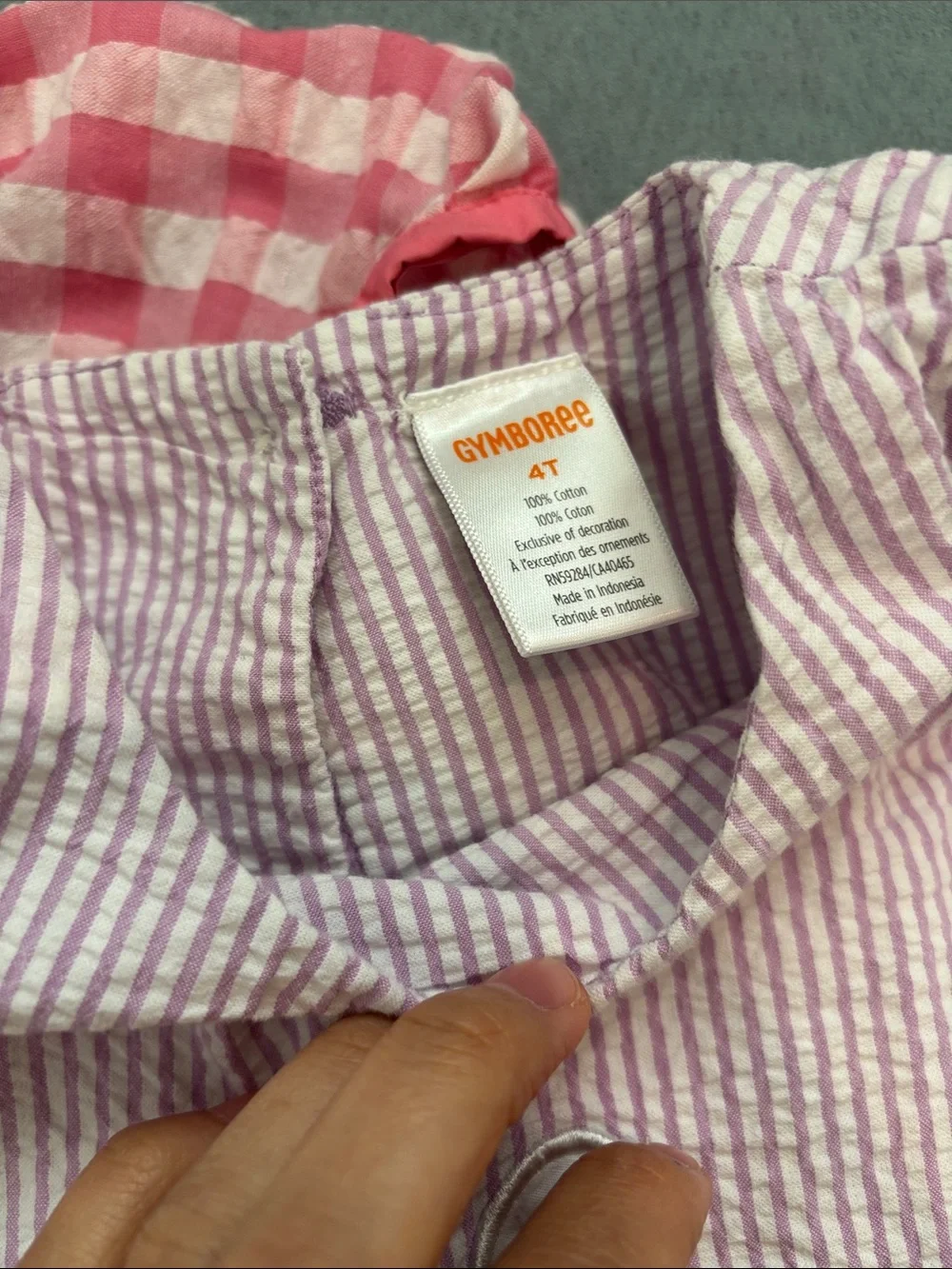 3 Dresses Summer Spring Floral Gingham Striped 4T